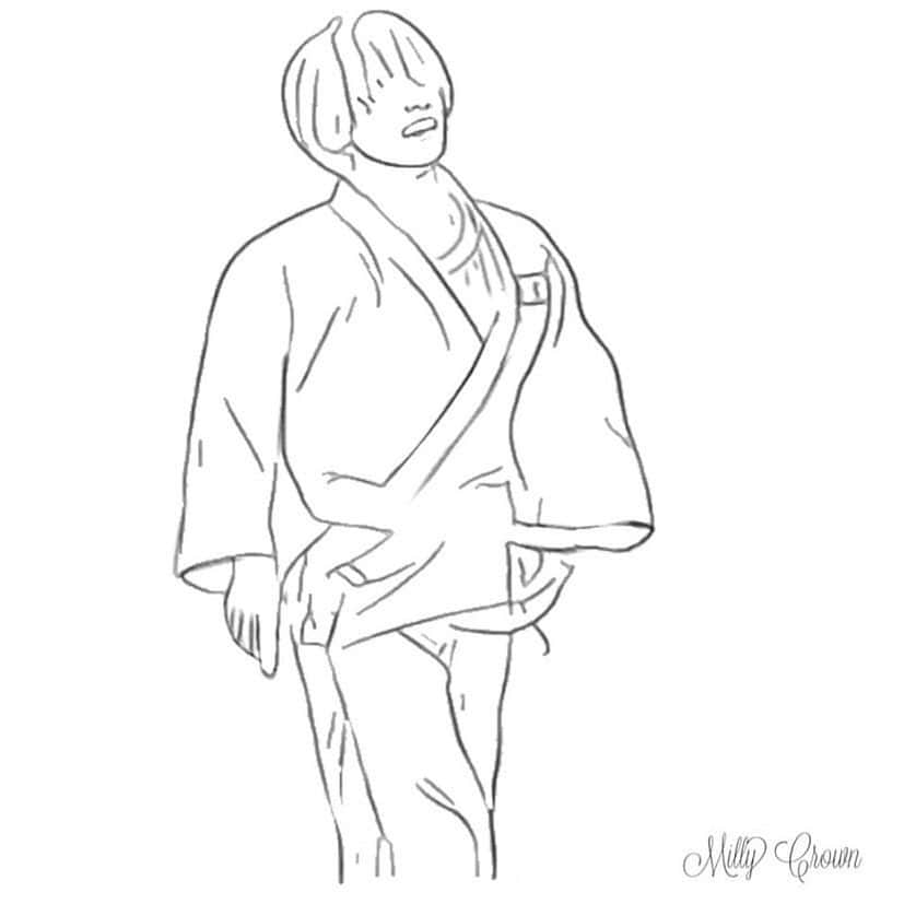 近藤亜美のインスタグラム：「@miilly.cr_  イラスト描いてもらいました！ 小学校からの友達(って亜美は思ってる) 柔道やってたとは思えない美人さん！ イラスト興味ある人は是非依頼してみて👈 もお美人さん目的で依頼するのもありやと思う、 それくらい美人。 #イラストオーダー#イラスト#シンプルイラスト#カップルイラスト#似顔絵ウェルカムボード# #ウェルカムボード#依頼求む」