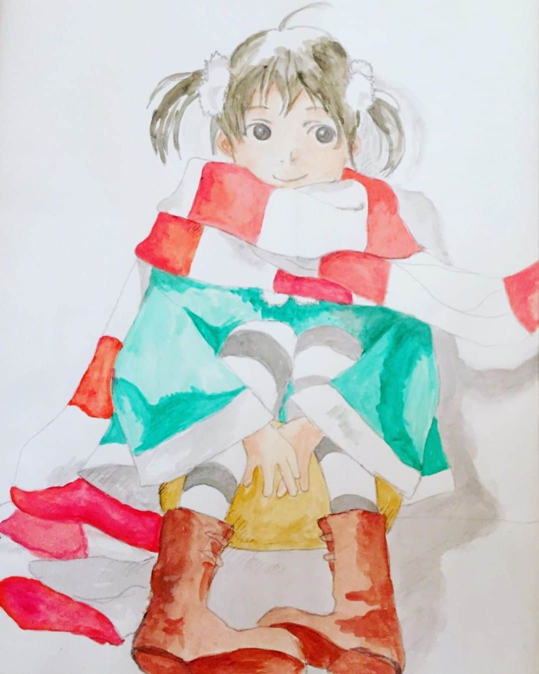 石井萌々果のインスタグラム：「私の父のstay homeの過ごし方💭💕」
