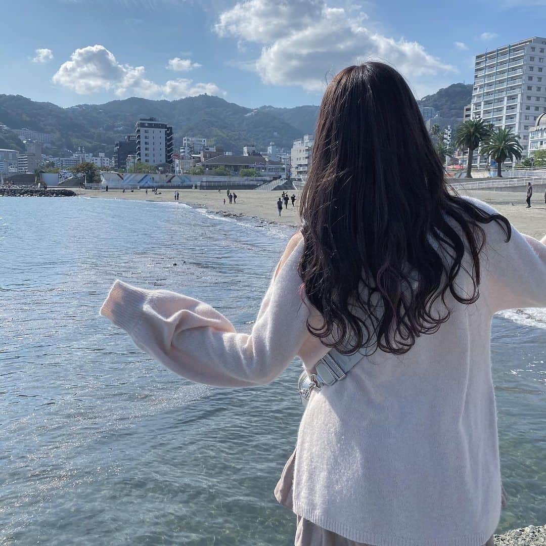 津代美月さんのインスタグラム写真 - (津代美月Instagram)「昨日まいちゃんと旅行の話してて 恋しくて泣いたのほんま笑える 行きたいな 1番安らいだ、」5月3日 21時47分 - __tsushiromizuki