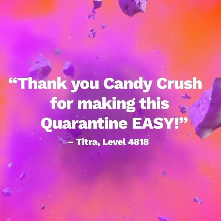 Candy Crushのインスタグラム