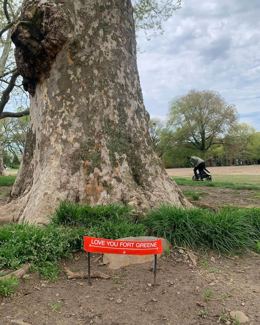 ジェイミー・チャンさんのインスタグラム写真 - (ジェイミー・チャンInstagram)「Love the artist that’s leaving these little Easter eggs around Fort Greene Park. Brightens up our day. Thank you 🙏🏽」5月4日 0時19分 - jamiejchung