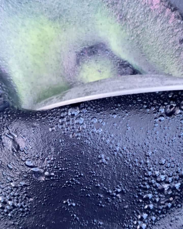 のインスタグラム：「Indigo Flower 🌸🌺🌼 #nontoxic #handdipped #vegetabledyed #fermentation」