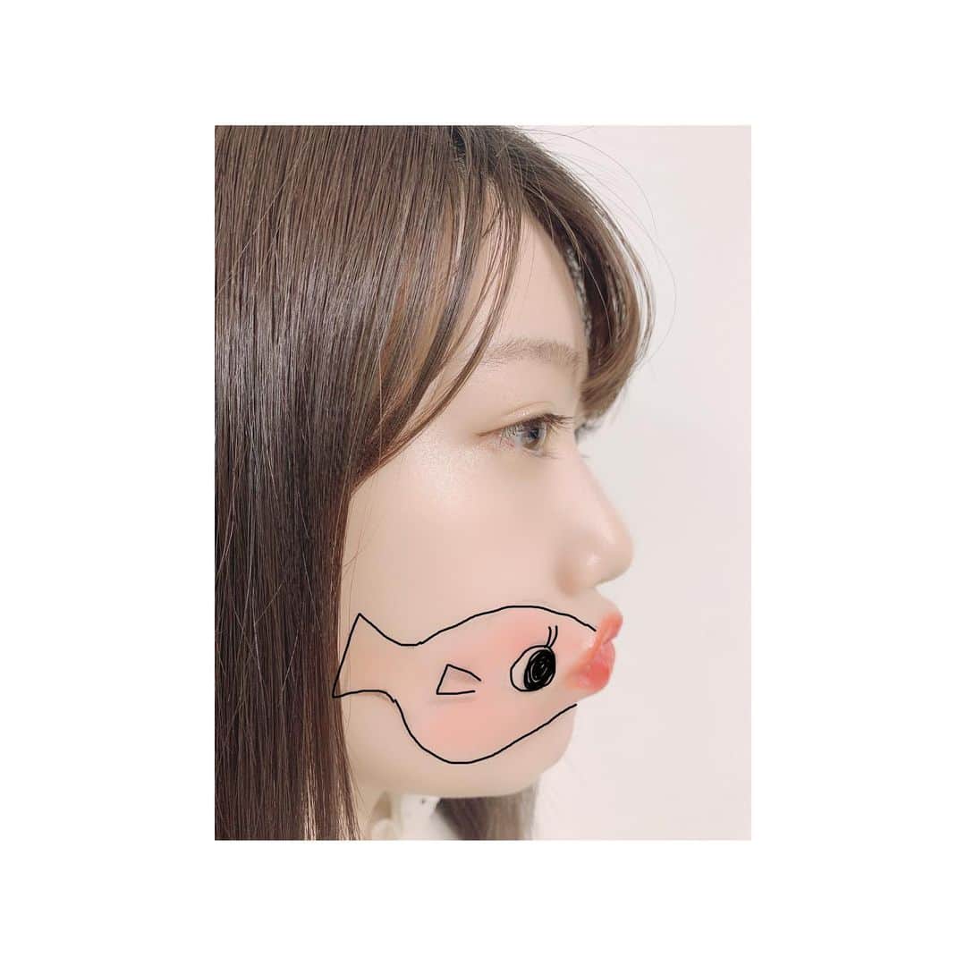 小田彩加さんのインスタグラム写真 - (小田彩加Instagram)「オリーブちゃんって海外のかわいい女の子がしてて、いつかしたかったんだー🐡  #faceart #facepaint  #フェイスペイント #odart #fish」5月4日 11時10分 - odachan_official