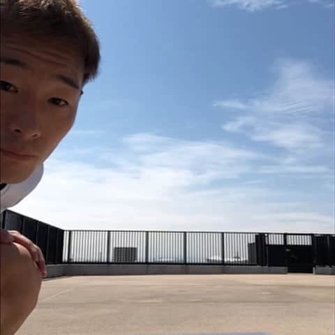 田上大地のインスタグラム：「🧡Today's ZOOM training💙 天気がいいので屋上で☀️ タイムラプスで撮ったら、雲の動きがなんかいい。笑 普通の動画を、元々のアプリに入ってた編集できるやつで音楽つけただけでなんか俺やってる感出てていい👍笑 #ウェルシュコーギー #コーギー  #corgi #ボーダーコリー #bordercollie  #アルビレックス新潟 #albirex #albirexniigata #niigata #j2 #j2league #アイシテルニイガタ #50」