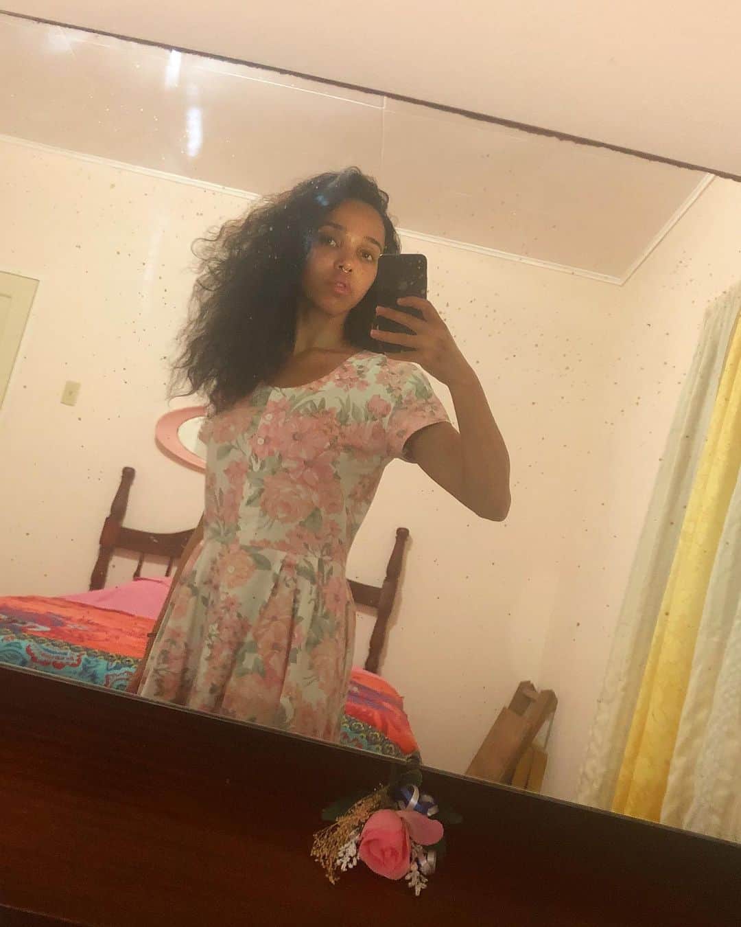 FKAツイッグスのインスタグラム：「throw back to lil miss jamaica 🇯🇲」