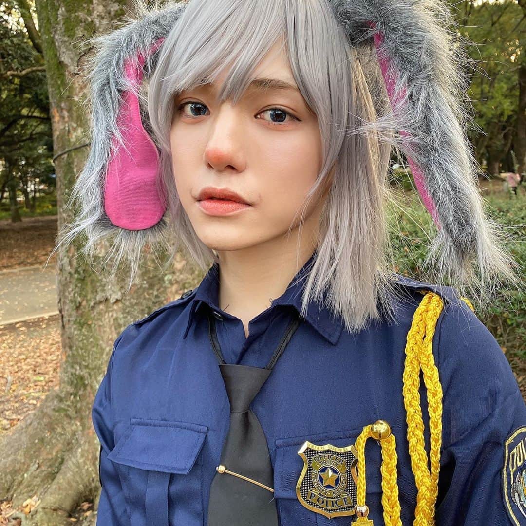 こんどうようぢのインスタグラム：「ハロウィーンのときの ズートピアのジュディ  昨日載せ忘れてました ごめんなさい(泣)(泣)  #昔の載せたか載せてないか覚えてない写真を載せる」