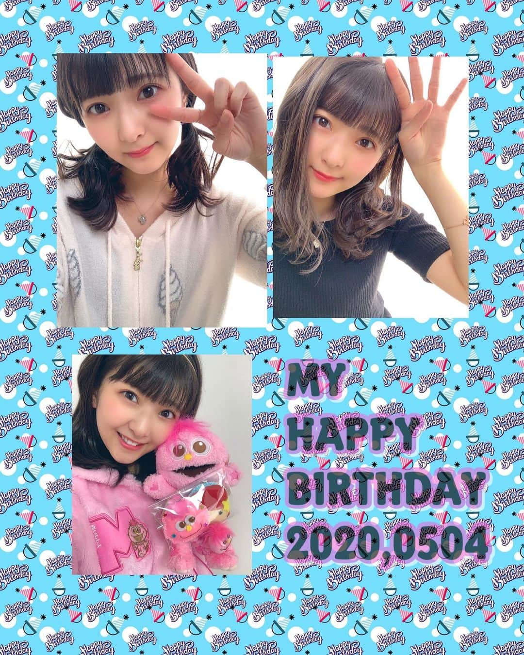 内藤もゆのさんのインスタグラム写真 - (内藤もゆのInstagram)「____﻿ ﻿ ﻿ ﻿ 05月04日 MyBirthday🎂🌈🎉﻿ 自信(24)をもち、HAPPYでLUCKYな1年になりますように💗⭐️﻿ ﻿ #お誕生日 #お家で飾り付け楽しい 💜﻿ #ご飯もケーキも準備ＯＫ ！！！」5月4日 12時03分 - moyuno54naito