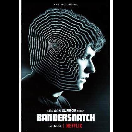 若林時英のインスタグラム：「Bandersnatch  David Slade  ブラックミラーは観たら止まりません。 毎作一話完結の物語です。 今あるもので、今はメリットしかないものが進化したらこういうデメリットがでてくるのではないのか、、、。のようなメッセージ性を感じる作品ばかりです。  全部面白いです。  このバンダースナッチは映画なのかゲームなのか観た人次第の作品です。この言っている意味が分からないと思います。この作品を観はじめて、すぐに分かりますよ。  是非。  #ブラックミラー  #おうち時間」