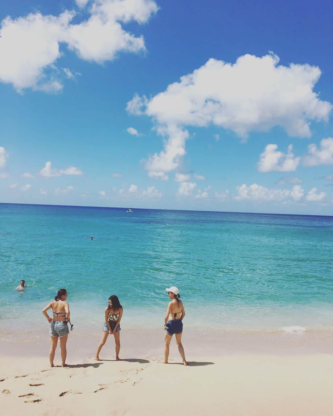 清水由紀さんのインスタグラム写真 - (清水由紀Instagram)「もう初夏のような暑さ🌻 .  #northshore #一生忘れられない思い出  #波打ち際でおぼれかける #海は気をつけよう #hawaii #travel #清水さんの旅行記」5月4日 21時16分 - shimizu_yuki_official_