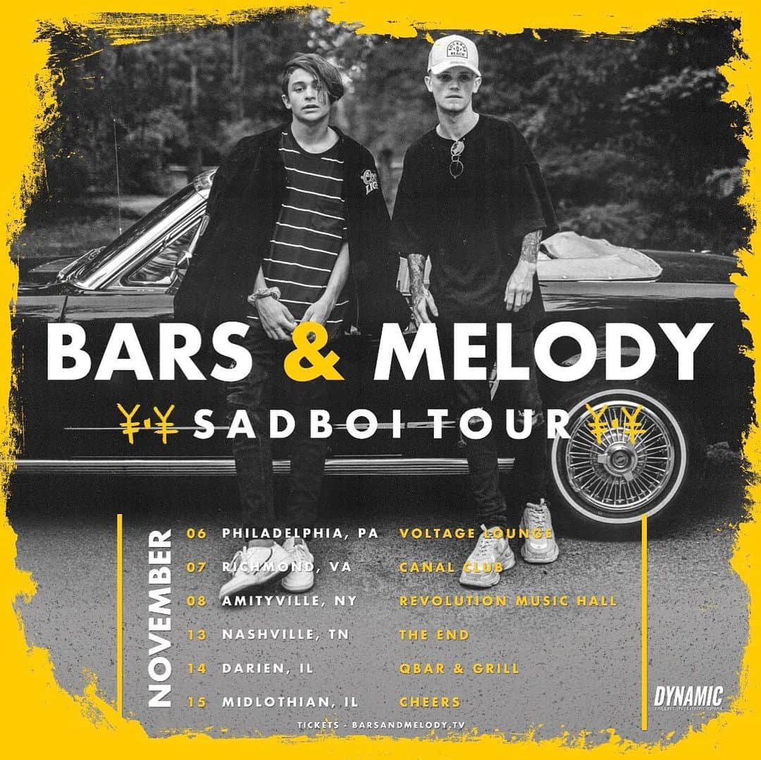 Bars and Melodyさんのインスタグラム写真 - (Bars and MelodyInstagram)「AMERICAN BAMFAM 🇺🇸 we are coming to the states!!! once all this drama is over we will be heading to America for our first ever headline tour 🔥 ticket available on our website!!! 💜」5月5日 6時01分 - barsandmelody