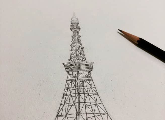 竜星涼のインスタグラム：「🗼 #まだまだ  #stayhome  I hope the spread of coronavirus infection will subside🌏」