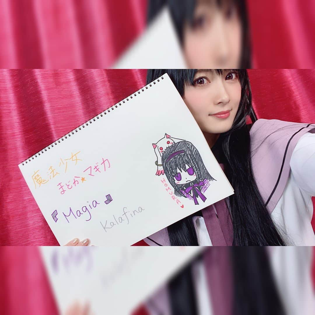 AYASAさんのインスタグラム写真 - (AYASAInstagram)「今回のサムネイル💜 前回コネクトをカバーした時はまどか＋キュゥべぇだったので今回はほむほむ＋キュゥべえ✨✨ . アニメでもKalafina様のMVでも印象的な黒白市松模様もポイントですわ❤︎ ・ ・ ・ ・ #ayasachannel #ヲタリスト  #バイオリン #弾いてみた  #violincover #violinist #バヨリン弾き #魔法少女まどかマギカ #まどマギ #magia #kalafina #ワルプルギスの夜 #魔法少女まどかマギカコスプレ #まどマギコスプレ #暁美ほむら #暁美ほむらコスプレ #ほむほむ #キュゥべえ #サムネイル」5月4日 23時30分 - ayasa_doya