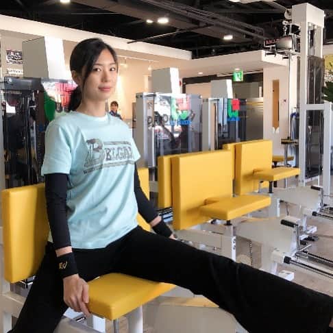 田渕亜季のインスタグラム：「、 蔵出し 初動負荷トレーニング♪」