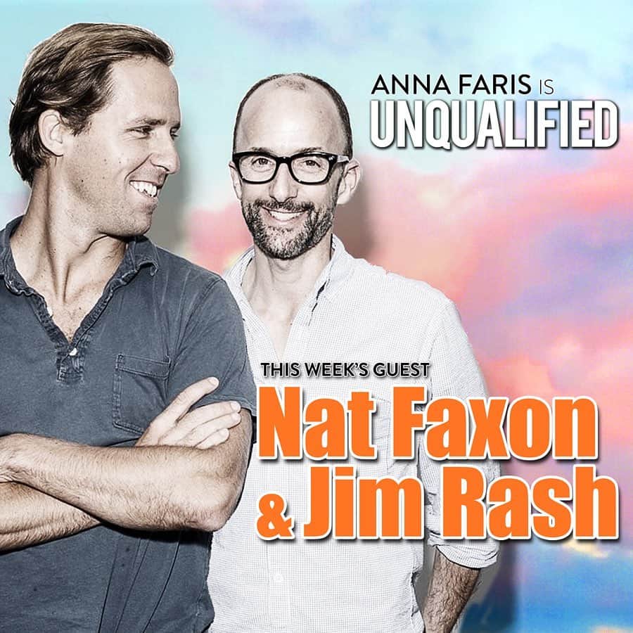 アンナ・ファリスさんのインスタグラム写真 - (アンナ・ファリスInstagram)「I had a few writing questions so I got Oscar-winning duo @jimrash and #natfaxon to help me  @unqualified.」5月5日 0時01分 - annafaris