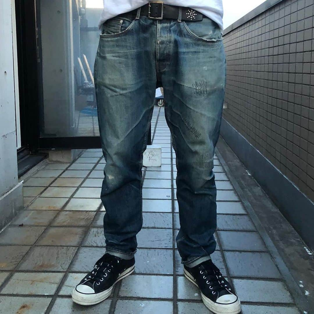 denham_japanさんのインスタグラム写真 - (denham_japanInstagram)「7Years worn. DENHAM DENIM. "Our Virgin to Your Vintage Story” #denham #wearthisintogether #denhamthejeanmaker #denhamjapan #scissors #virgintovintage #denim #vintagedenim #indigo #selvedge #denimfashion #デンハム #デンハムザジーンメーカー #デンハムジャパン #デニム #履き込みデニム #ヴァージントゥヴィンテージ #シザース #インディゴ #セルヴィッチ #ヴィンテージデニム」5月5日 0時15分 - denham_japan_by_aki_negishi