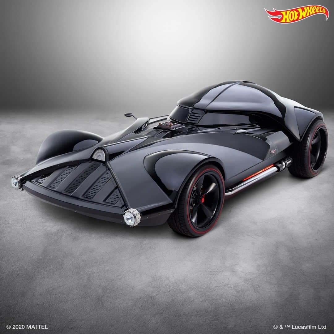 Hot Wheelsさんのインスタグラム写真 - (Hot WheelsInstagram)「The Star Wars™ Darth Vader™ Car: The ultimate ride for the dark side. #StarWarsDay. #MayThe4thBeWithYou」5月5日 0時30分 - hotwheelsofficial