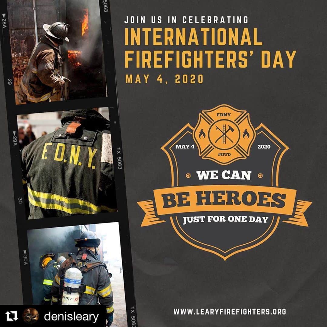 ジミー・キンメルさんのインスタグラム写真 - (ジミー・キンメルInstagram)「THANK YOU FIREFIGHTERS!  #Repost @denisleary ・・・ Today is #internationalfirefightersday. Our firefighters and EMTs are working overtime on the frontlines to keep us safe. Help us thank them for being #BraveEveryday by donating to @learyfirefighters」5月5日 3時29分 - jimmykimmel