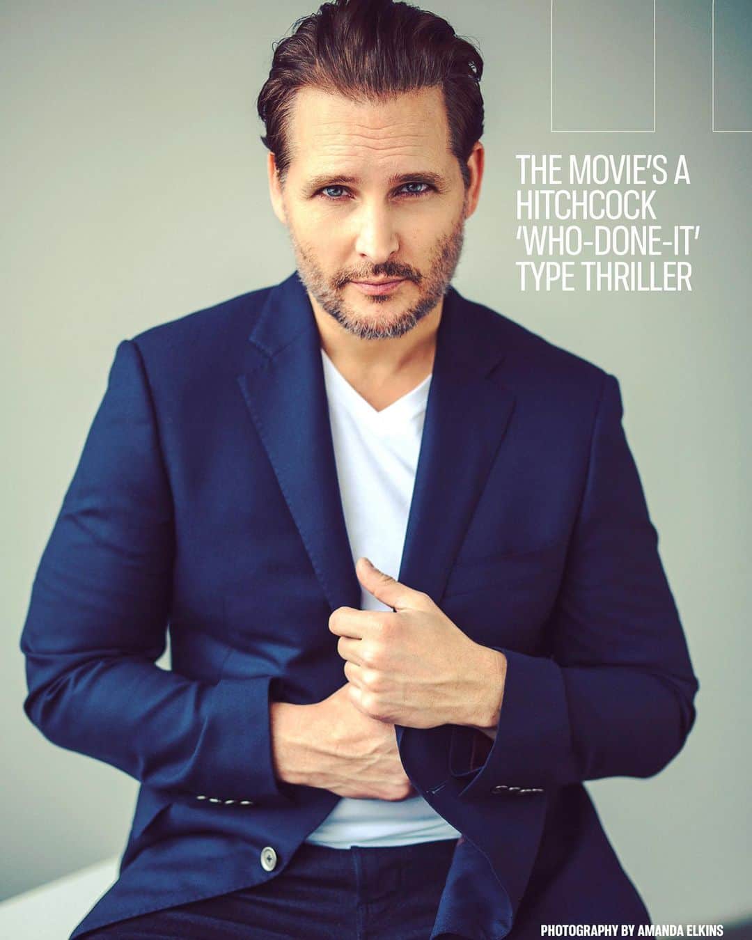 ピーター・ファシネリのインスタグラム：「A little more #Swagger  @swaggermag 📷:Amanda Elkins」