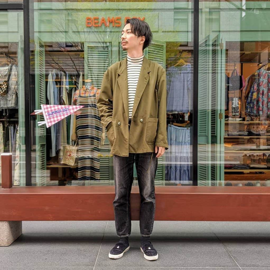 ビームス金沢さんのインスタグラム写真 - (ビームス金沢Instagram)「STAFF STYLING  #BEAMS  #mensfashion #mensstreetstyle  #mensstreetfashion  #メンズファッション  #メンズストリートスタイル  #メンズストリートファッション  #kanazawa #ishikawa #japan  #金沢 #石川県 #日本」5月5日 8時14分 - beams_kanazawa