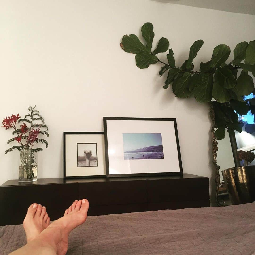 カレンザンボスビンテージクチュールのインスタグラム：「Quarantining.. I’m not mad at it.. #daywhat?」