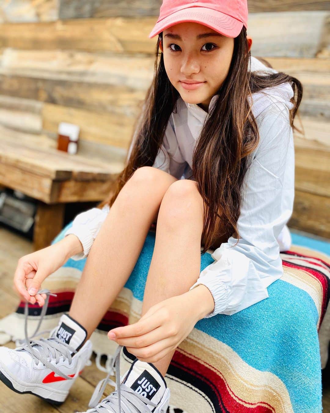 モカさんのインスタグラム写真 - (モカInstagram)「sportyな服が好きです❤️ #japanesemodel #teenmodel #ティーンモデル」5月5日 13時11分 - moka____moka____