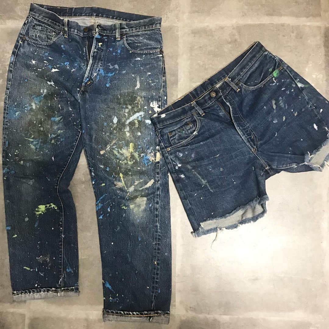 宇野薫のインスタグラム：「5月5日は、#505の日  #levis505 #levis #levis505bige  #リーバイス #リーバイス505  #unovin #ただの古着好きです  #だから古着はやめられない」