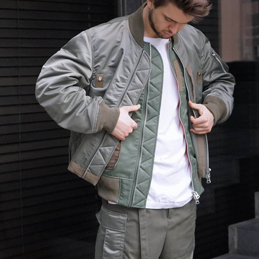 本日限定！sacai 20ss FABRIC COMBO JACKET | angeloawards.com