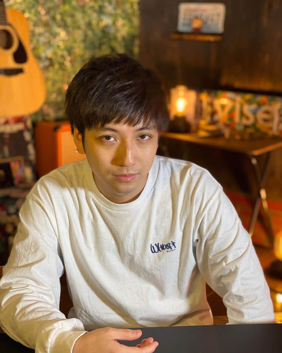 ジョージのインスタグラム：「リモート散髪したら意外といけるやん。#リモートワーク」