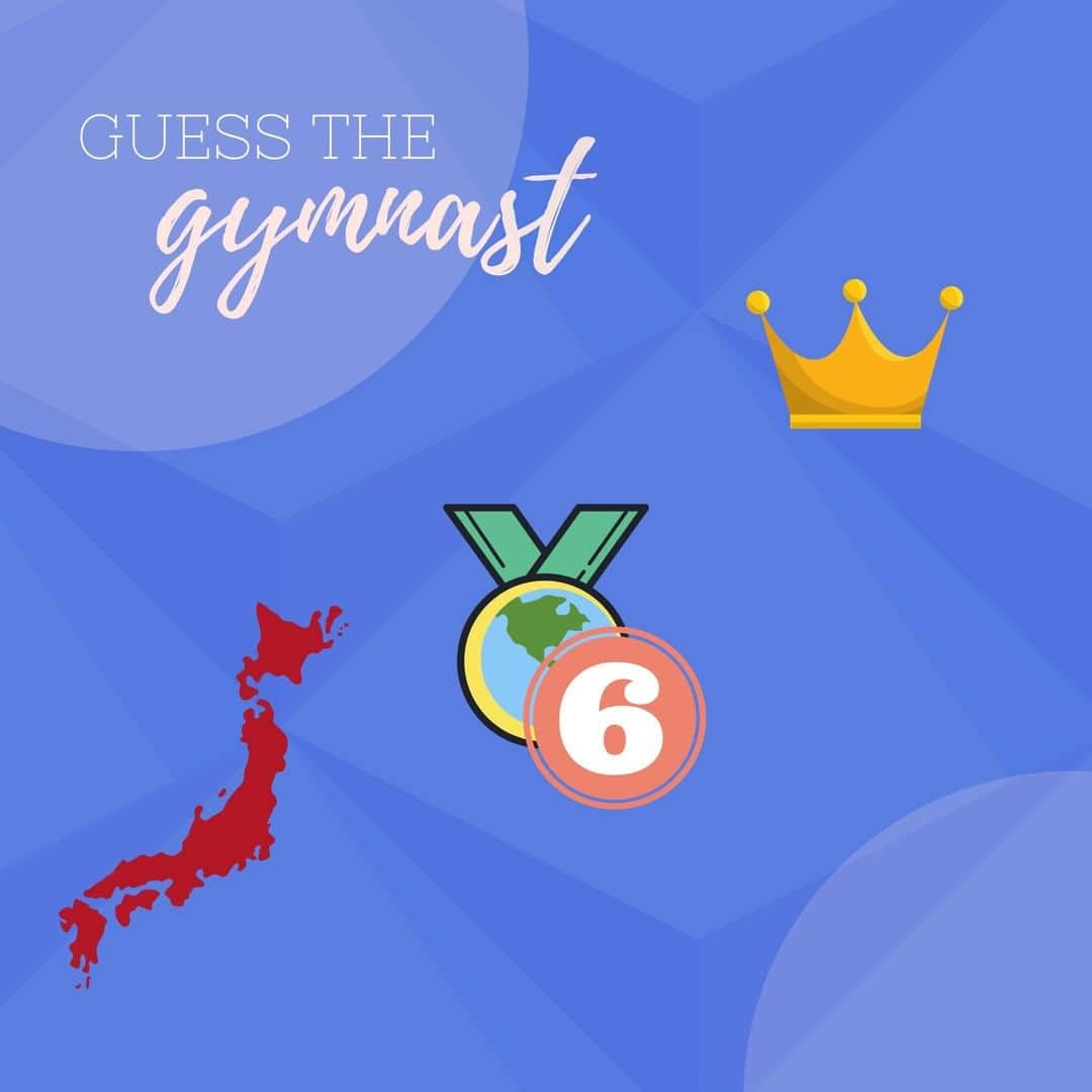 のインスタグラム：「GUESS THE GYMNASTS - Which gymnast is it that I’m talking about. Tag who you think might know #GuessTheGymnast」