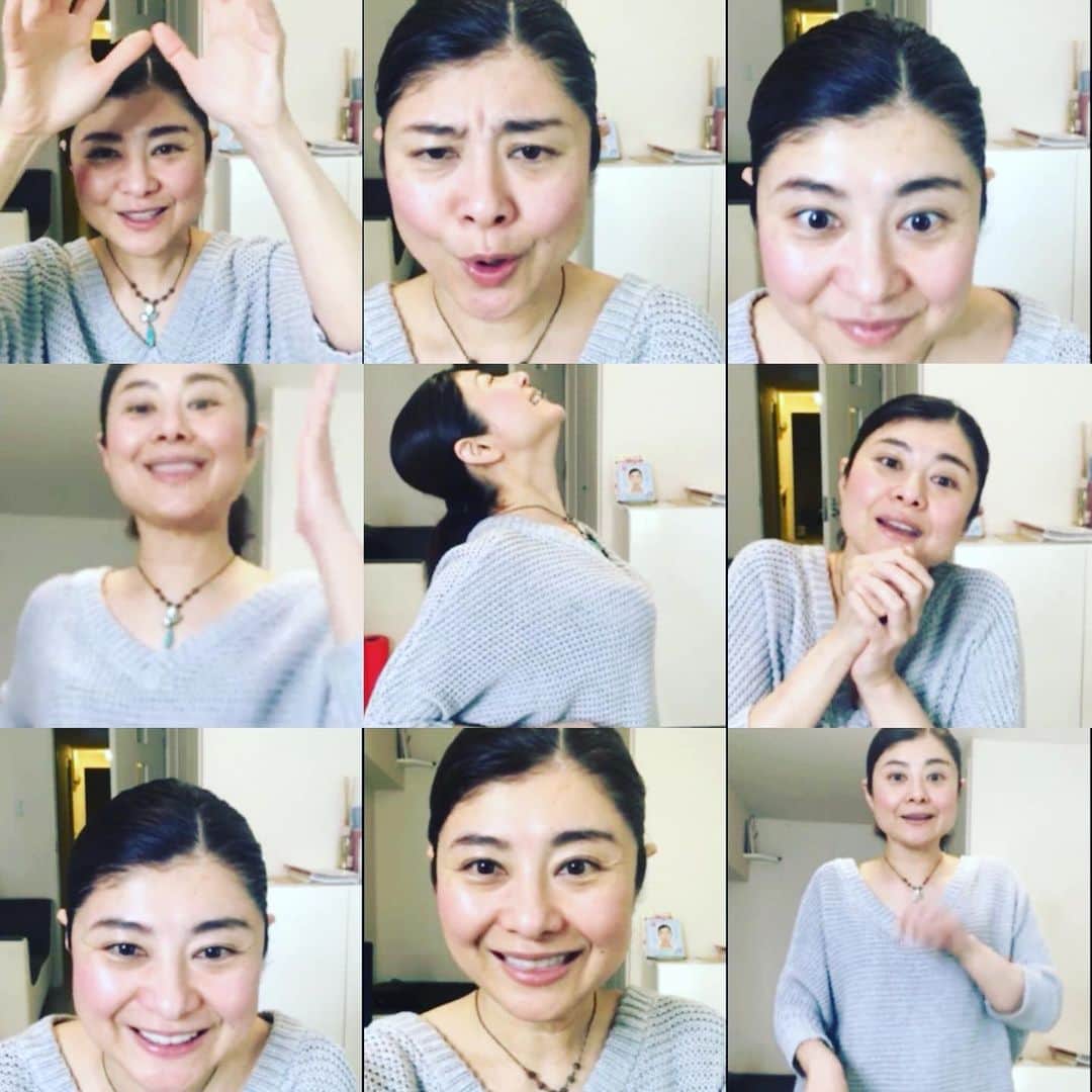 間々田佳子のインスタグラム：「今日のDMM生ライブ終了🐷✨ ありがとうございました!!!! #間々田佳子 #dmm間々田サロンメンバー  #今日はシワの話 #最近一人で話すことが苦手であることに気づき…💦」