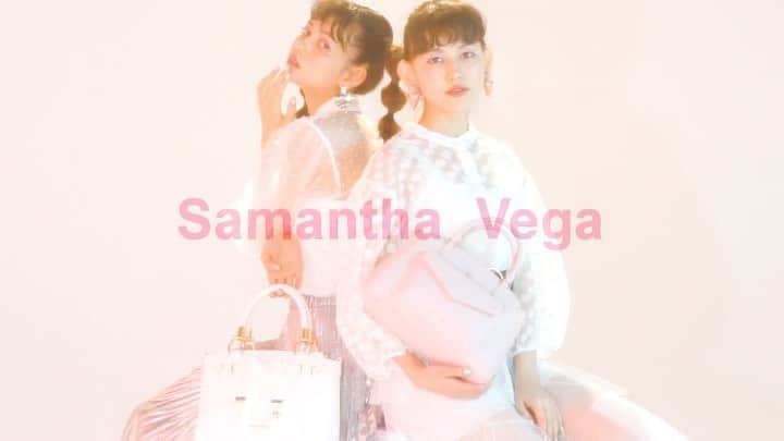 かとうみさとのインスタグラム：「【WORKS】 Video Director @misato_kato  Samantha Vega 2020SS  Model : @yurippa93 / @hi_erica_  Art Director / 2BOY(yenter) Cinematographer @rina_sskk  Music @ichihash  #SamanthaVega」