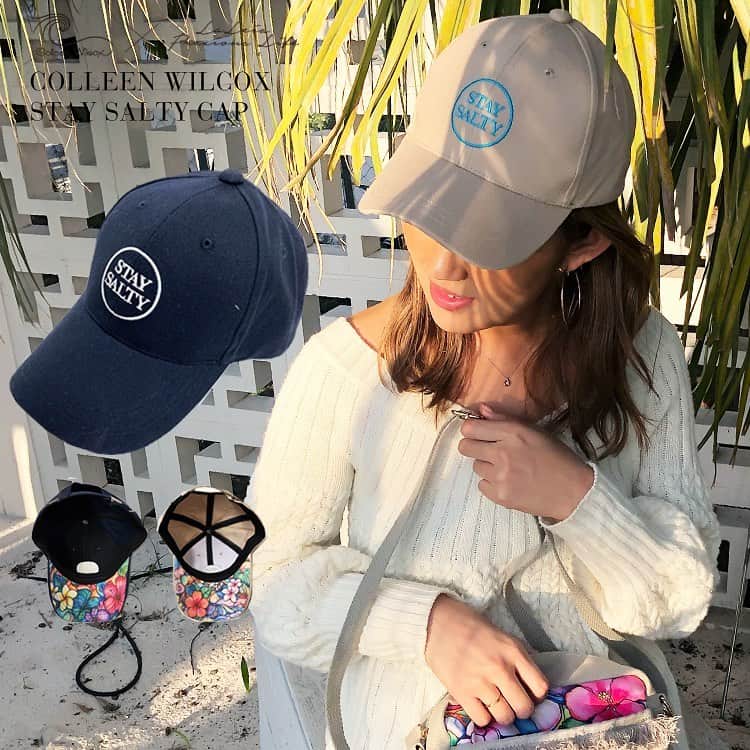 ラレイアのインスタグラム：「🌴 今これ売れてます✨ Colleen Wilcoxアートデザインの "STAY SALTY キャップ" 😊 ・ ツバ裏にアートが映えるデザインです！ ・ 普段使いからワークアウトの時にもおすすめです😌💞 ・ ・ ・ ・ ---La Leia Precious Life(ラレイア)--- @laleia_official ・ 楽天市場店 https://www.rakuten.co.jp/laleia-p-life/ ・ au wowma店 https://wowma.jp/user/52666346 ・ Yahooショッピング店 https://shopping.geocities.jp/laleia-p-life/ ・ ・ @laleia_official  @colleenwilcoxgallery_jp  #colleenwilcox#art#hawaii#aloha#surf#beach#laleia#ハワイ#フォトジェニック#インスタ映え#インスタ女子#アロハ#ビーチ#海を感じる雑貨#ラレイア#アート#ビーチガール#サーフスタイル#大人カジュアル#キャップ#コリーンウィルコックス#ギフト#プレゼント」