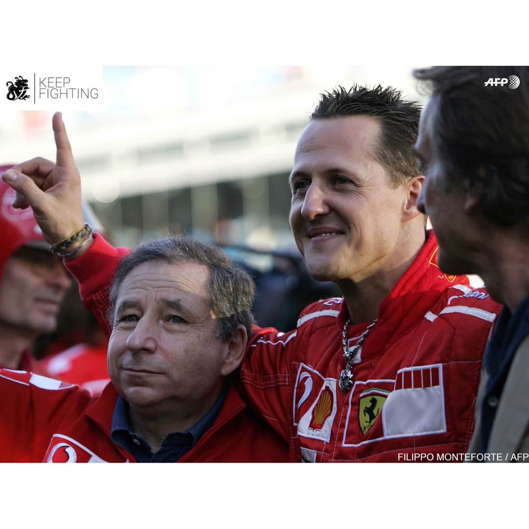 ミハエル・シューマッハさんのインスタグラム写真 - (ミハエル・シューマッハInstagram)「An emotional day for Michael on 29 October 2006 at the Ferrari day in Monza, with big acts of friendship and also some tears. Michael kisses his Ferrari from the 2006 season, a present from the Team. #TeamMichael #KeepFighting  Ein emotionaler Tag für Michael am 29. Oktober 2006 beim Ferrari-Tag in Monza, mit grossen Abschiedsgesten und auch einigen vergossenen Tränen. Michael küsst seinen Ferrari der Saison 2006, den das Team ihm schenkt. #TeamMichael #KeepFighting @scuderiaferrari @jean.todt @keepfighting」10月29日 19時55分 - michaelschumacher