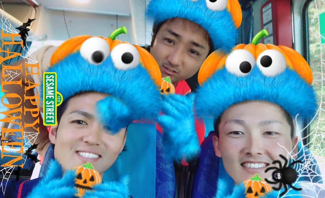 木村文紀さんのインスタグラム写真 - (木村文紀Instagram)「HAPPY  HALLOWEEN🎃 フェニックス終了！ #高橋朋己#源田壮亮#豊田さん#HAPPYHALLOWEEN#ハロウィン」10月30日 15時57分 - fumikazu_kimura9