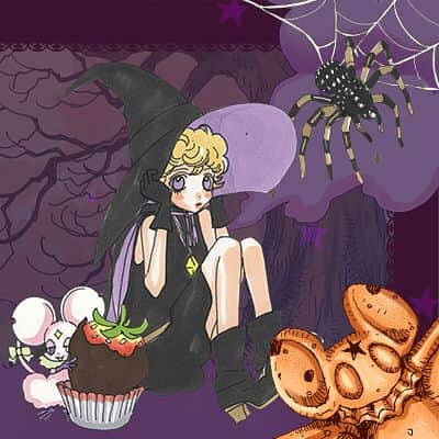 シュガシュガルーンさんのインスタグラム写真 - (シュガシュガルーンInstagram)「TRICK or TREAT👻🎃💀🍭 #halloween #happyhalloween #trickortreat #sugarsugarrune #chocolat #vanilla #witch #moyocoanno #シュガシュガルーン #安野モヨコ #ハッピーハロウィン」10月31日 11時44分 - sugar2_rune