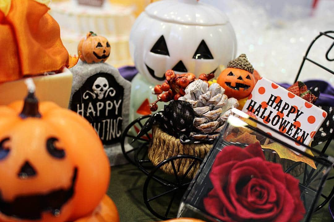 VERYCARD presented by humonyのインスタグラム：「沢山のかぼちゃたちと、VERY CARDの「プリザーブドメッセージ」。 . ハロウィン当日、楽しんでおりますか？ . 担当者は、おうちを飾り付けてハロウィンを楽しもうと思います！ . #VERYCARD #電報 #telegram#ハロウィン#halloween#ハロウィンウエディング#ハロウィーン#大人ハロウィン#ハロウィンを楽しみたい#10月31日 #かわいい#🎃#🎃👻#halloweenstagram」