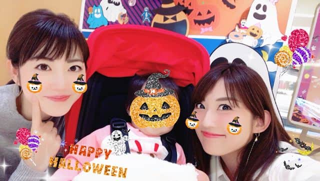 吉田有希さんのインスタグラム写真 - (吉田有希Instagram)「Happy Halloween🎃👻❤️ #japan #halloween #friends #baby #可愛すぎてメロメロ」10月31日 18時09分 - yuuki329_h