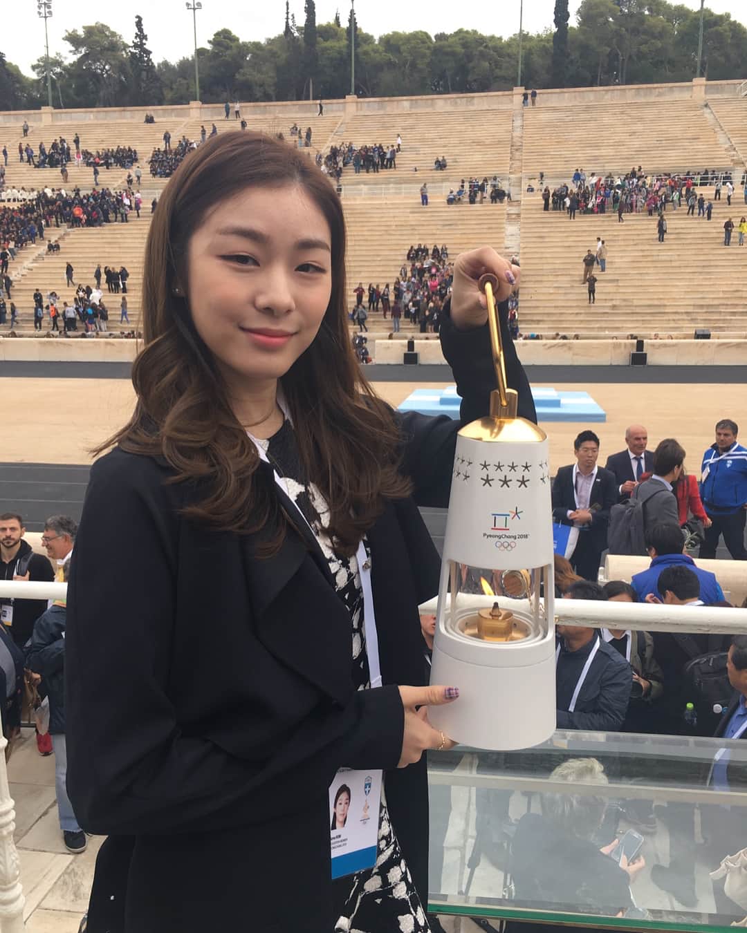 平昌オリンピックのインスタグラム