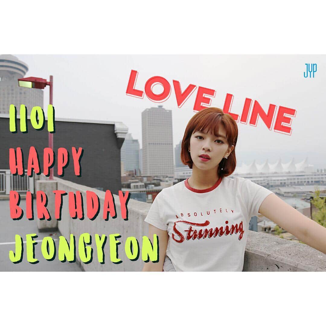 TWICE JAPANさんのインスタグラム写真 - (TWICE JAPANInstagram)「Happy Birthday JEONGYEON  #HappyJEONGYEONday」11月1日 0時05分 - jypetwice_japan