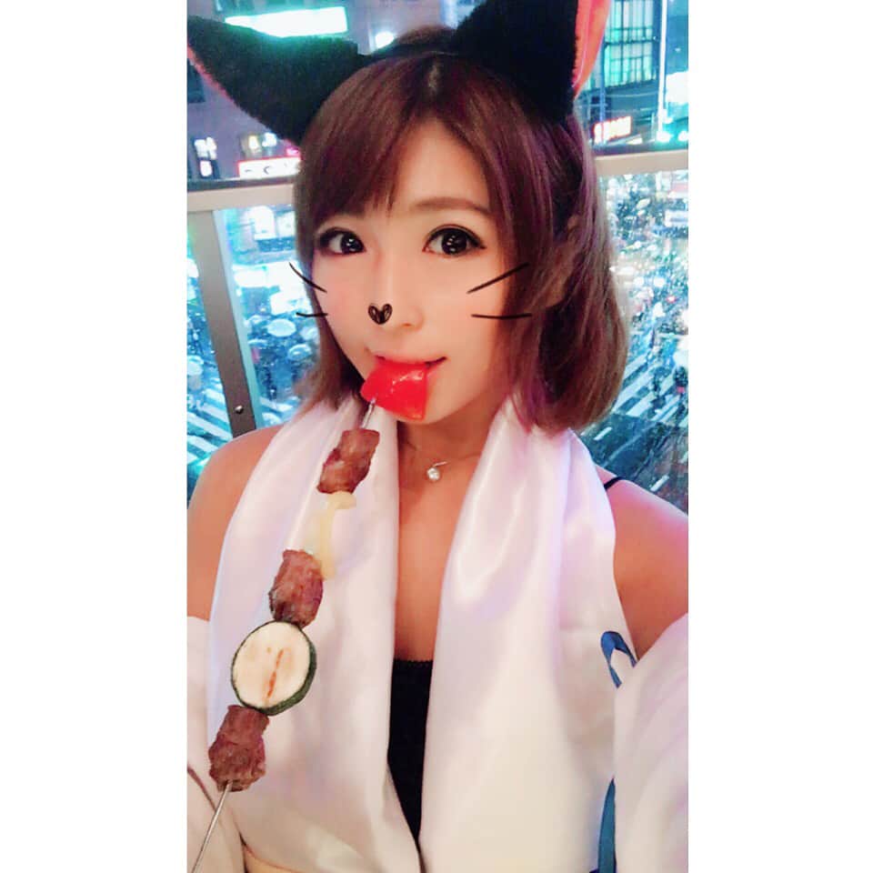 星野ナミのインスタグラム：「ユウニャ🐱 #finalfantasy #ff10 #異界送り #召喚士 #ユウナ」