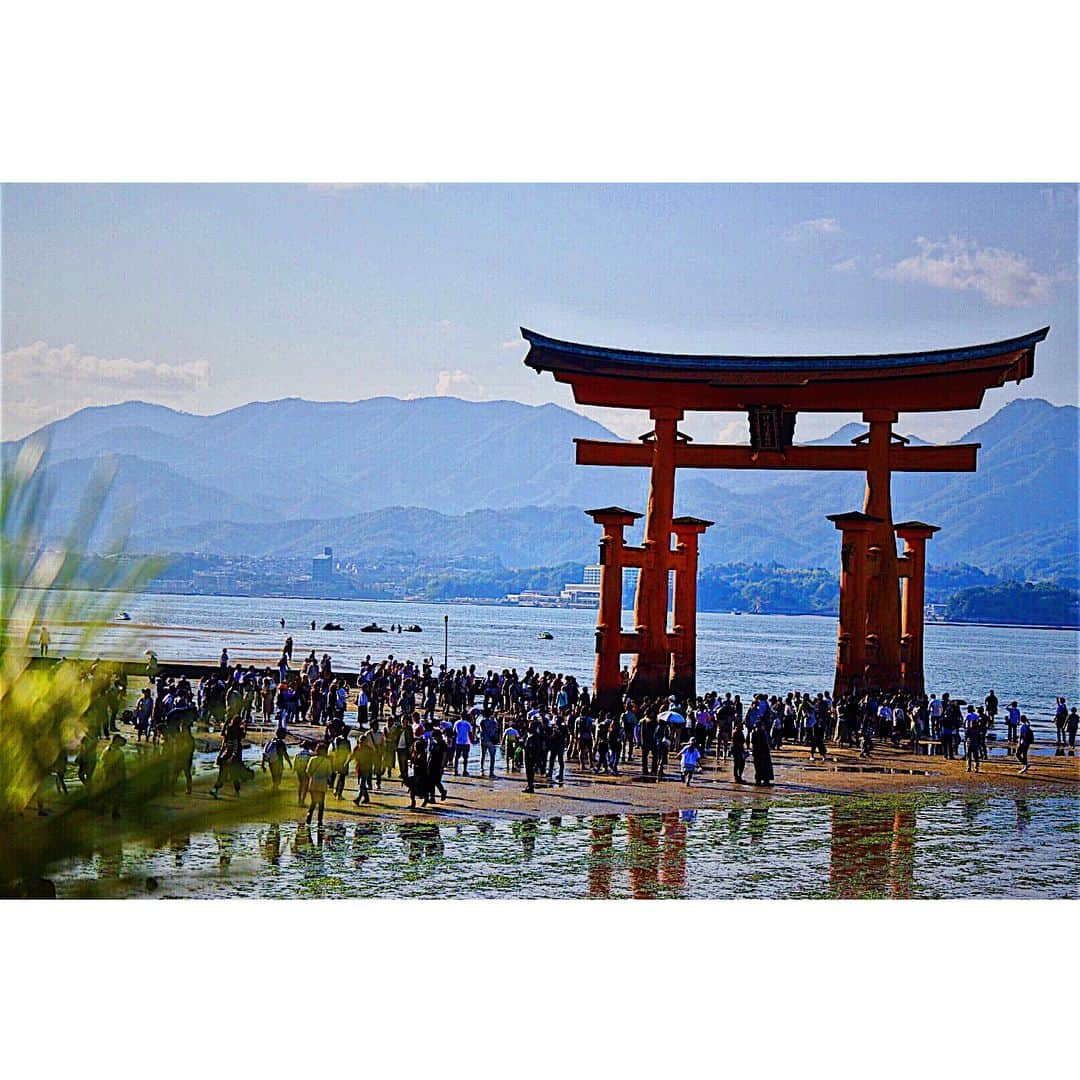 鎧坂哲哉さんのインスタグラム写真 - (鎧坂哲哉Instagram)「昨日は宮島に行ってきました！ とても暑かったので、モヒート専門店でさっぱりとフレッシュレモンモヒートを頂きました！ #宮島 #モヒート #専門店 #厳島神社大鳥居」10月9日 15時06分 - t_yoroizaka