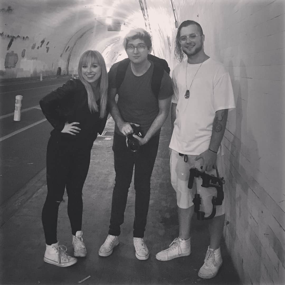 マサイアス・アンドリーのインスタグラム：「It’s a wrap! Thanks to @kendra_hagan @mrjoedesantis for helping me create my vision 👌🏻🎶💯🎬」