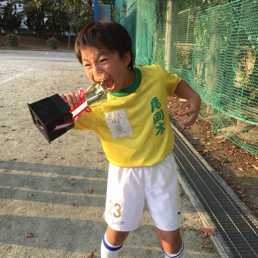 のインスタグラム：「大会で初優勝したみたいです。」
