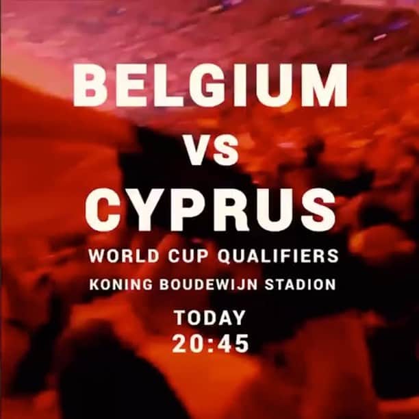 トーマス・フェルメーレンのインスタグラム：「Matchday! 🇧🇪⚽️ #TousEnsemble  @belgianreddevils」