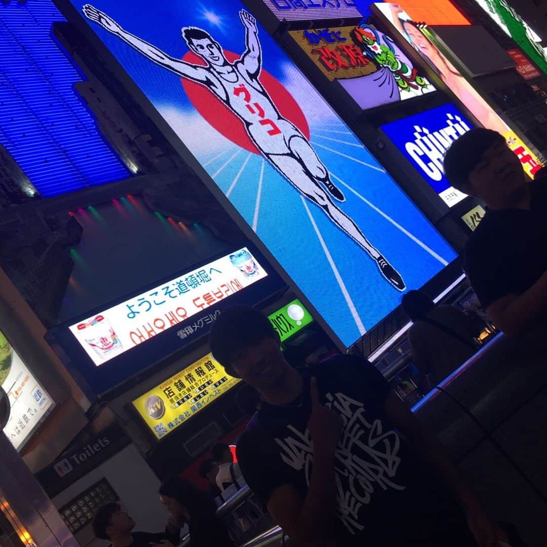 柳貴博のインスタグラム：「そーいえば大阪行って来ましたー！ 最高にたのしかったです笑」