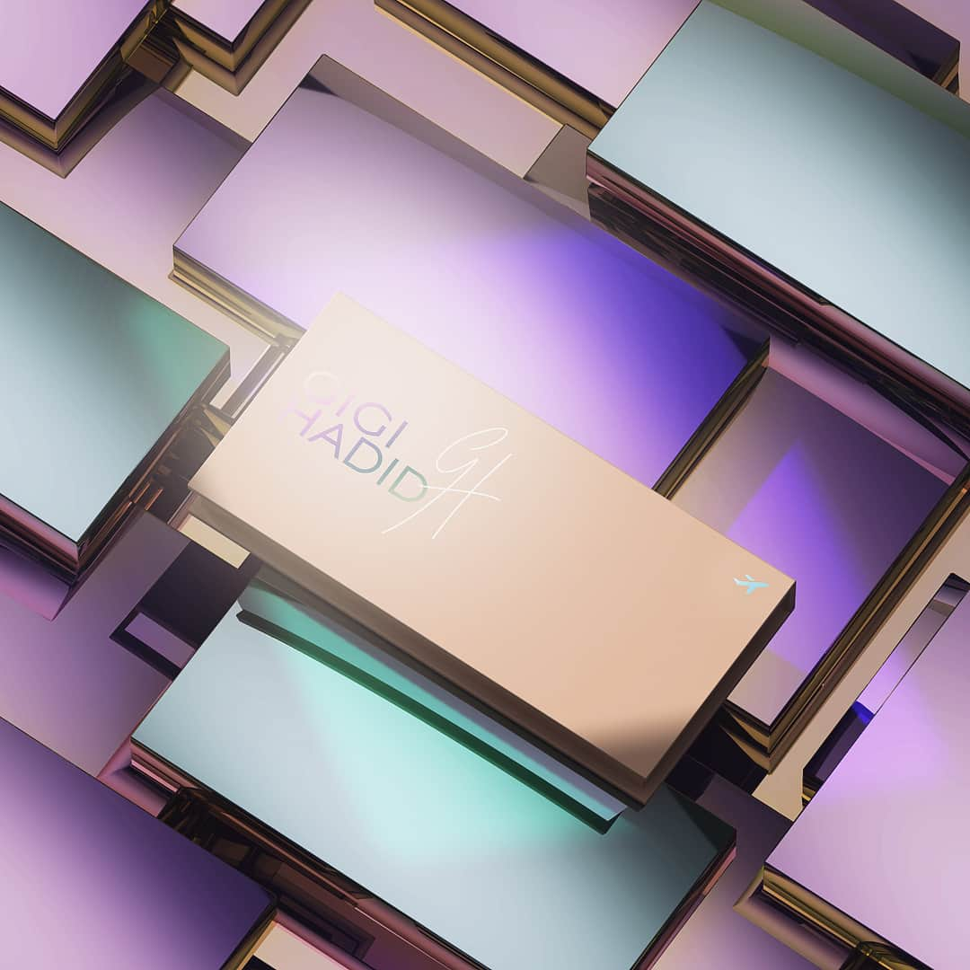 ジジ・ハディッドさんのインスタグラム写真 - (ジジ・ハディッドInstagram)「INTRODUCING THE #GIGIxMAYBELLINE JETSETTER PALETTE: I always wanted a palette that I could throw right in my purse or travel bag and know I have everything to do a light-everyday look, quickly and easily. I didn't want to have to open my makeup bag in the car or on a plane and take all the products out and worry about dropping anything or having somewhere to set it while I held my mirror. The Jetsetter Palette includes contour powder/bronzer, blush, powder highlight, concealer, lip gloss, eye shadow, black powder liner, a mini mascara, mini blush/contour and liner/eyeshadow brushes AND a mirror!!! I love mixing it up and using the lip as cheek tint, the eyeshadow to fill my eyebrows, blush on my eyelids, concealer as a nude lip base, etc. It's the most luxurious touch-up ever!!!!!! Can't wait to see how & where you use yours! 🛩☁️💕 COMING SOON TO @ULTABEAUTY 🇺🇸 !!!! OUR EXCLUSIVE UK Jetsetter Palette DROP - @BOOTSUK ONLINE - SOLD OUT IN LESS THAN 90 MINS THIS MORNING!!!! 🇬🇧 THANK YOU SO MUCH! Stay tuned to @maybelline for launch dates for your country!」10月14日 2時03分 - gigihadid