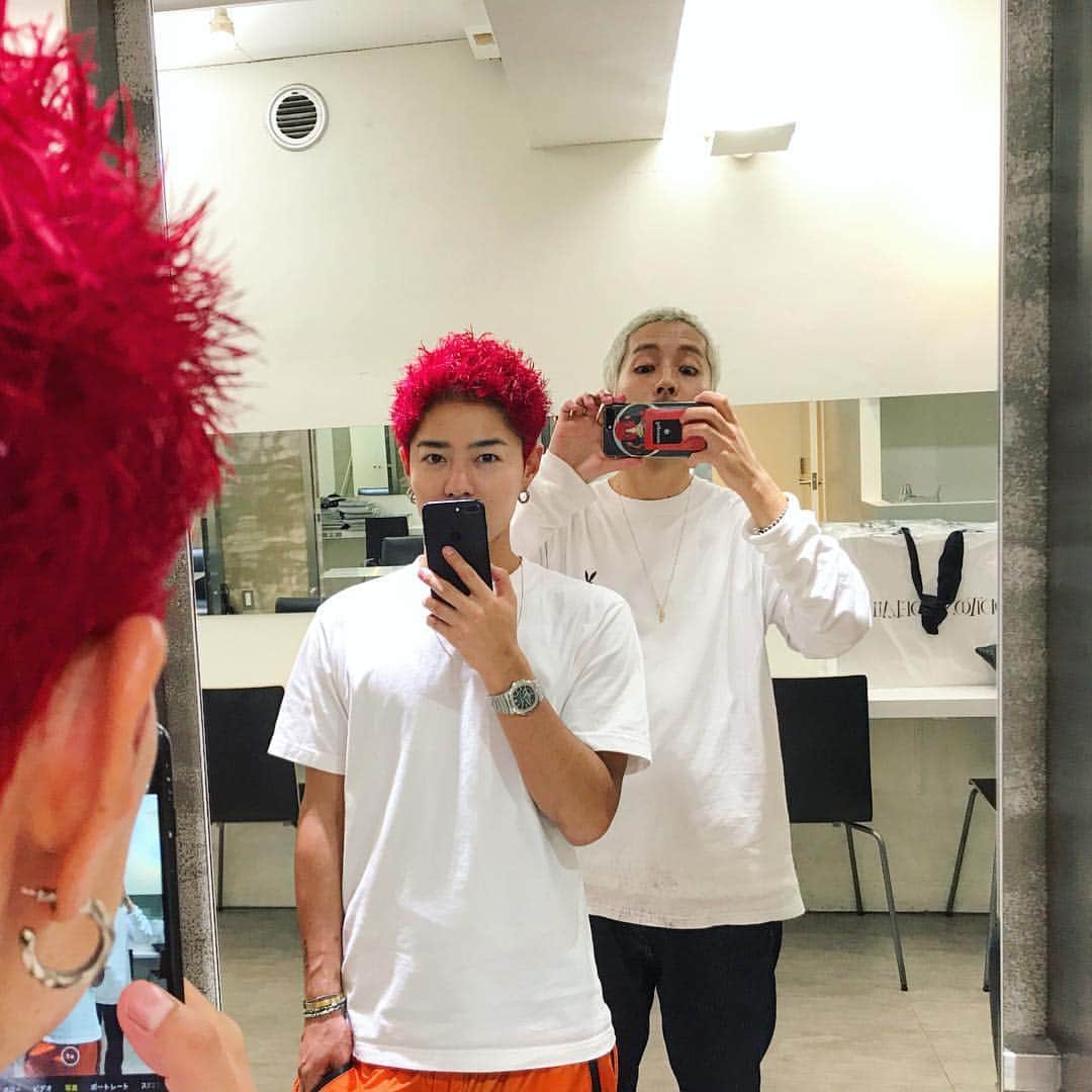 高木琢也さんのインスタグラム写真 高木琢也instagram 本日もよろしくお願いします 新しい髪型 赤髪 短髪 10月14日 Oceantokyo 10月14日 14時12分 Takagi Ocean