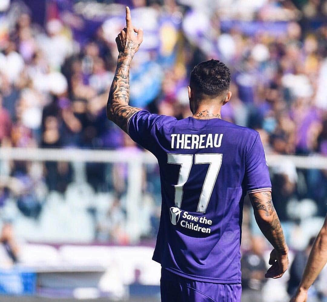 シリル・テレオーのインスタグラム：「Primi goal al Franchi ⚽️⚽️ Grande vittoria di squadra  Che emozione 💜 Massimo rispetto per l Udinese  #forzaviola」