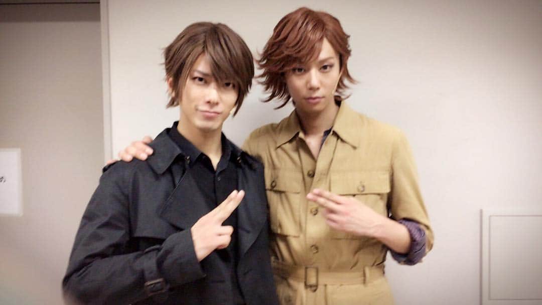 五十嵐麻朝のインスタグラム：「おはよー(^^) 千秋楽です。 直江演じる平牧仁です！  #炎の蜃気楼 #ミラステ  #上杉夜叉衆  #安田長秀  #五十嵐麻朝」