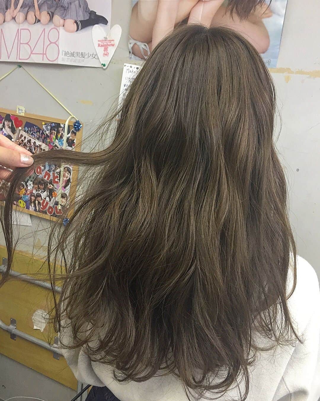 渋谷凪咲さんのインスタグラム写真 - (渋谷凪咲Instagram)「hairmake🌼 . . #ランダム巻き #ゆる巻き #無造作ヘア #こういうのとっても好きです💗 #hairmake さんは、、、 #スミ さん✌🏻 . #hairstyle #hairarrange #haircolor」10月18日 21時01分 - nagisa_nikoniko